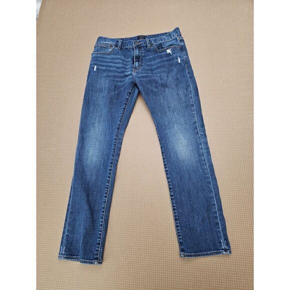 J. Crew Factory Other - J.CREW 'The Driggs' Slim Straight 100% Cotton Denim Blue Jeans Sz. 32x30